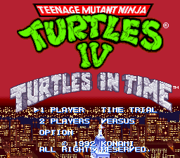 Teenage Mutant Ninja Turtles IV: Turtles in Time